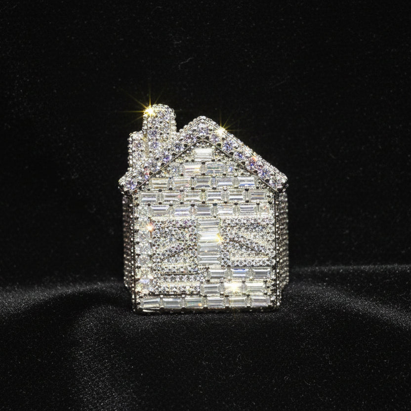 Moissanite 7.23 ctw House Ring