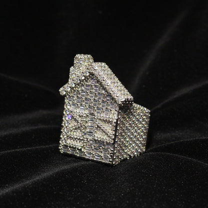 Moissanite 7.23 ctw House Ring