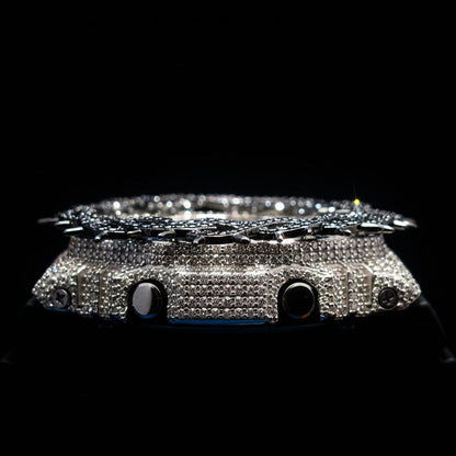 Iced Out IFYKYK 8.50 Ctw Lab