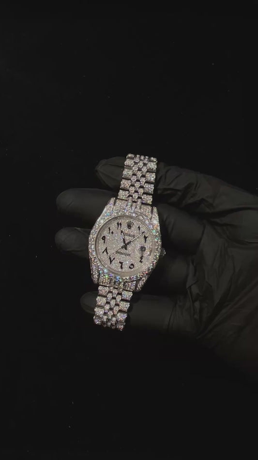 Iced Out VVS Custom Moissanite 41MM Watch