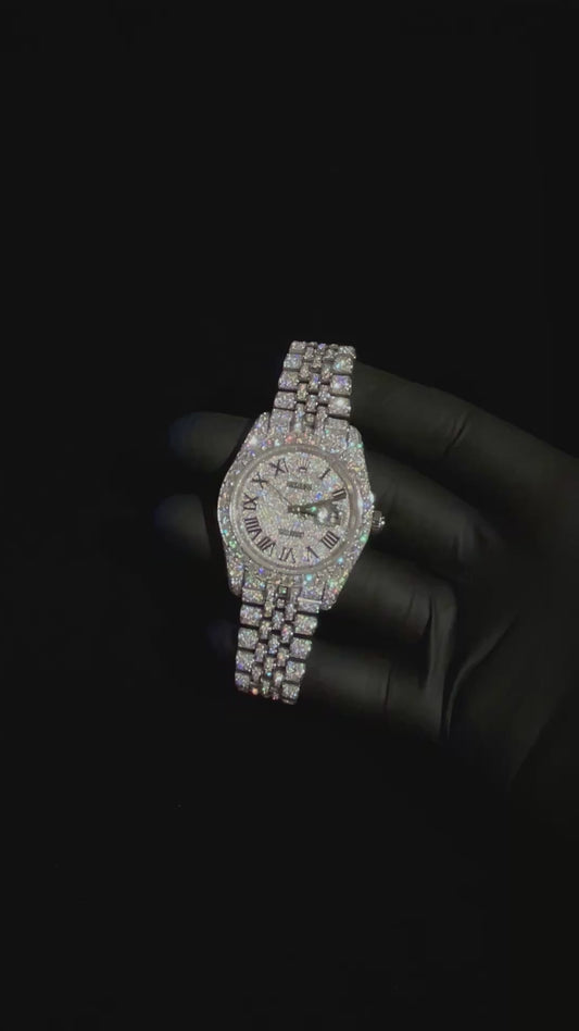 Iced Out VVS Custom Moissanite 41MM Watch