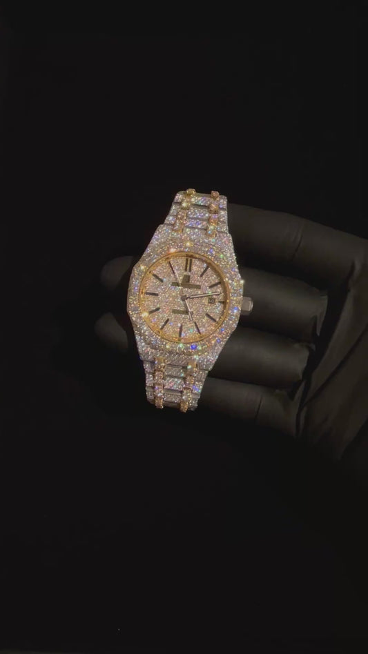 Iced Out VVS Custom Moissanite 41MM Watch