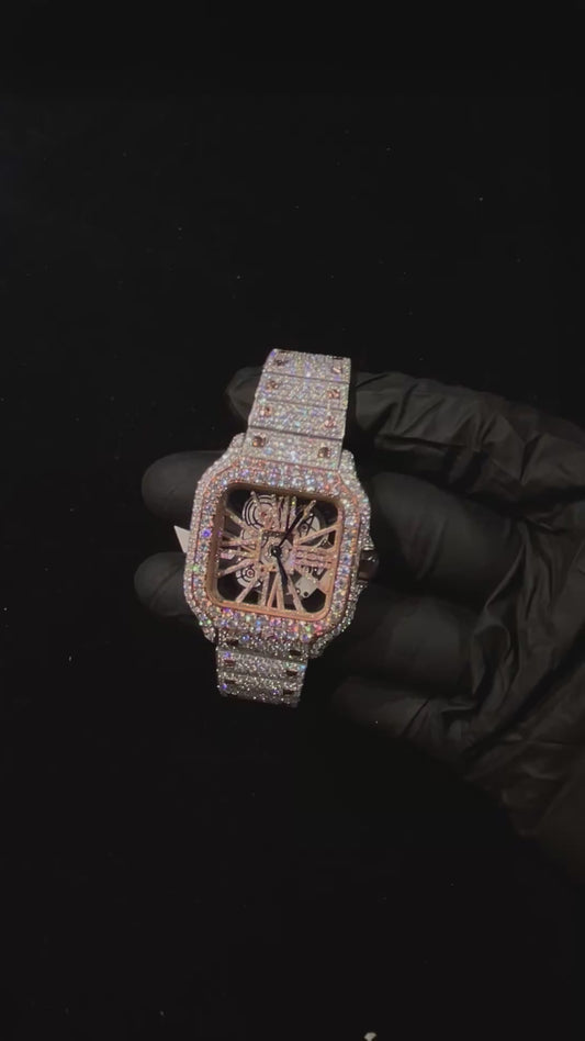 Iced Out VVS Custom Moissanite 41MM Watch