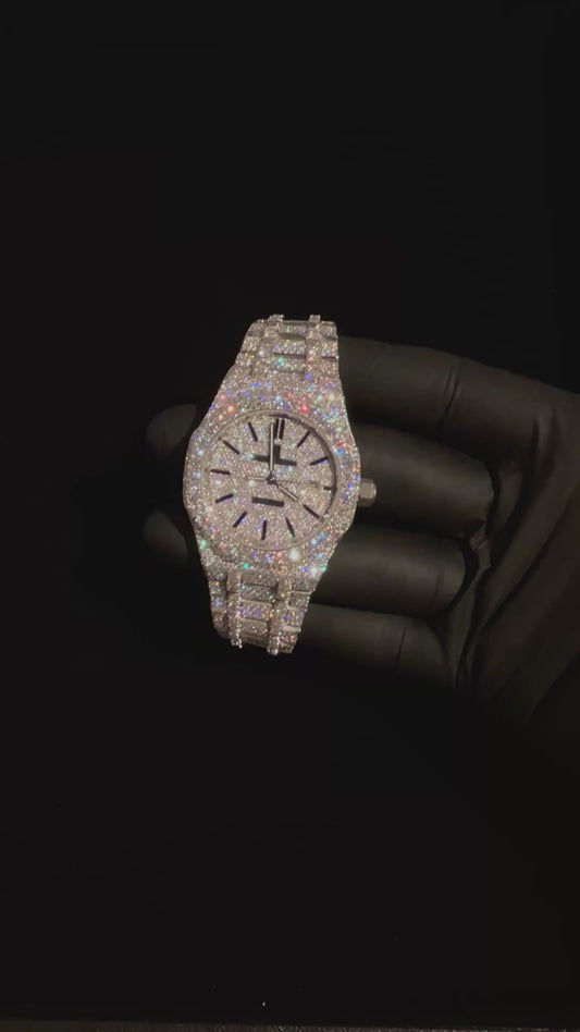 Iced Out VVS Custom Moissanite 41MM Watch