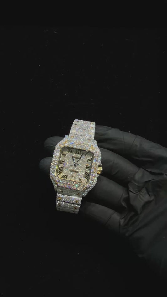 Iced Out VVS Custom Moissanite 41MM Watch