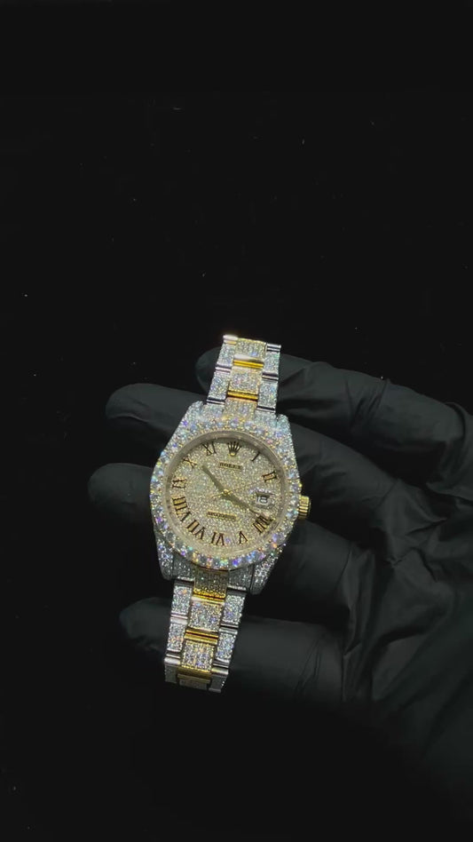 Iced Out VVS Custom Moissanite 41MM Watch