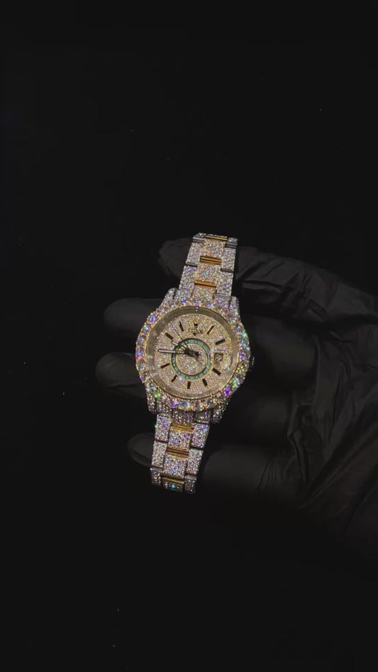 Iced Out VVS Custom Moissanite 41MM Watch