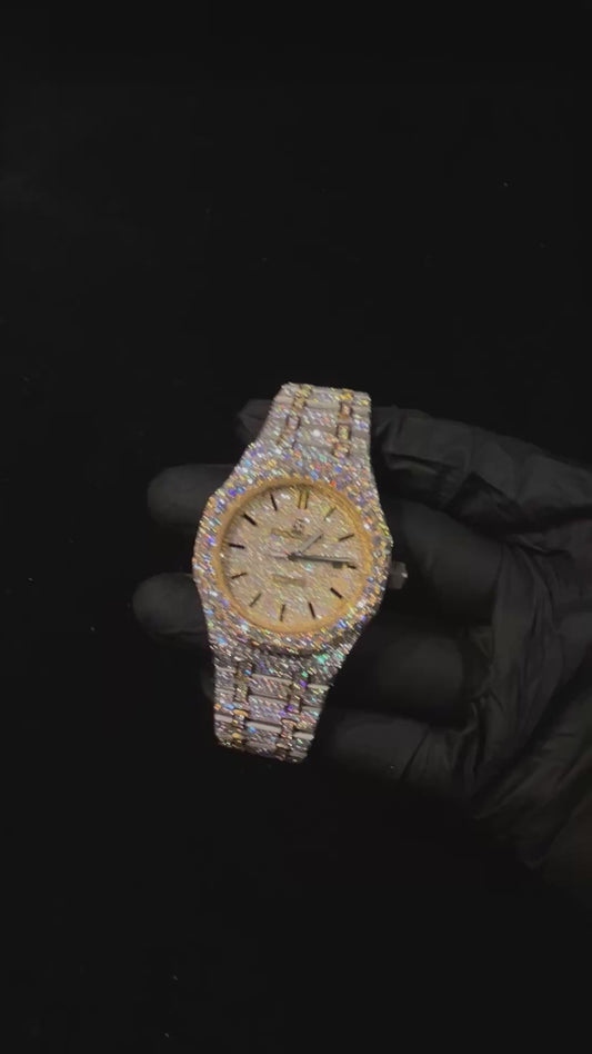 Iced Out VVS Custom Moissanite 41MM Watch