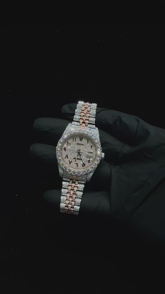 Iced Out VVS Custom Moissanite 41MM Watch