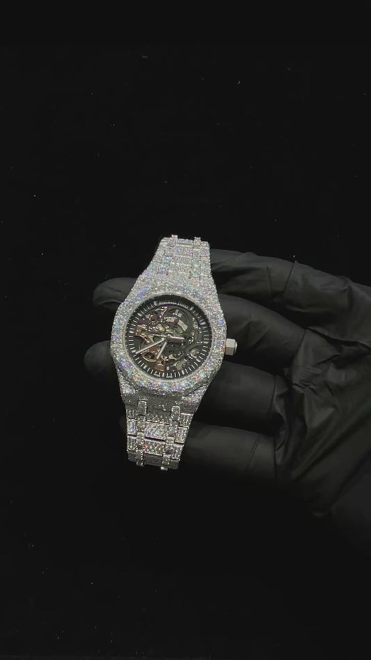 Iced Out VVS Custom Moissanite 41MM Watch
