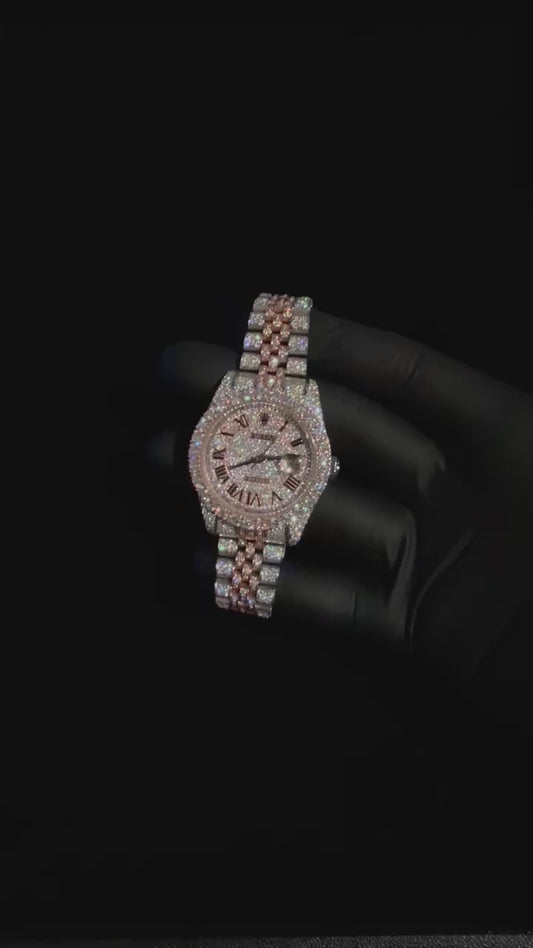 Iced Out VVS Custom Moissanite 41MM Watch